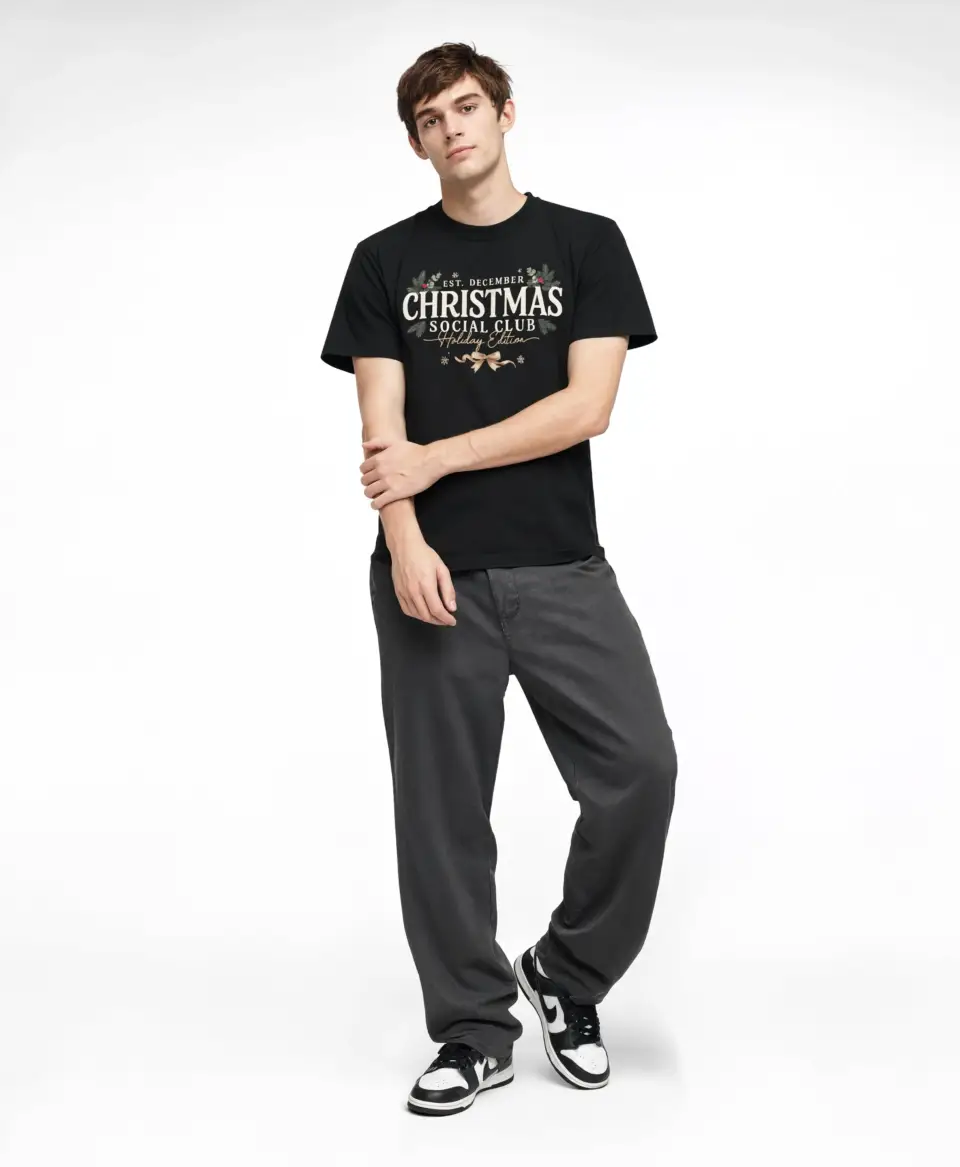 Christmas Social Club Holiday Edition Unisex T-Shirt
