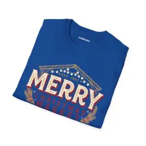Image Alt Text Front Images Merry Christmas Market graphic T-shirt on female model Forest green Merry Christmas Market vintage holiday tee Christmas Market graphic unisex holiday T-shirt Vintage Christmas Market design front view Lifestyle Images Woman wearing Merry Christmas Market Christmas T-shirt Casual winter outfit featuring Merry Christmas Market graphic tee Close-up Images Merry Christmas Market vintage holiday graphic close-up Premium DTG Christmas Market artwork on green T-shirt