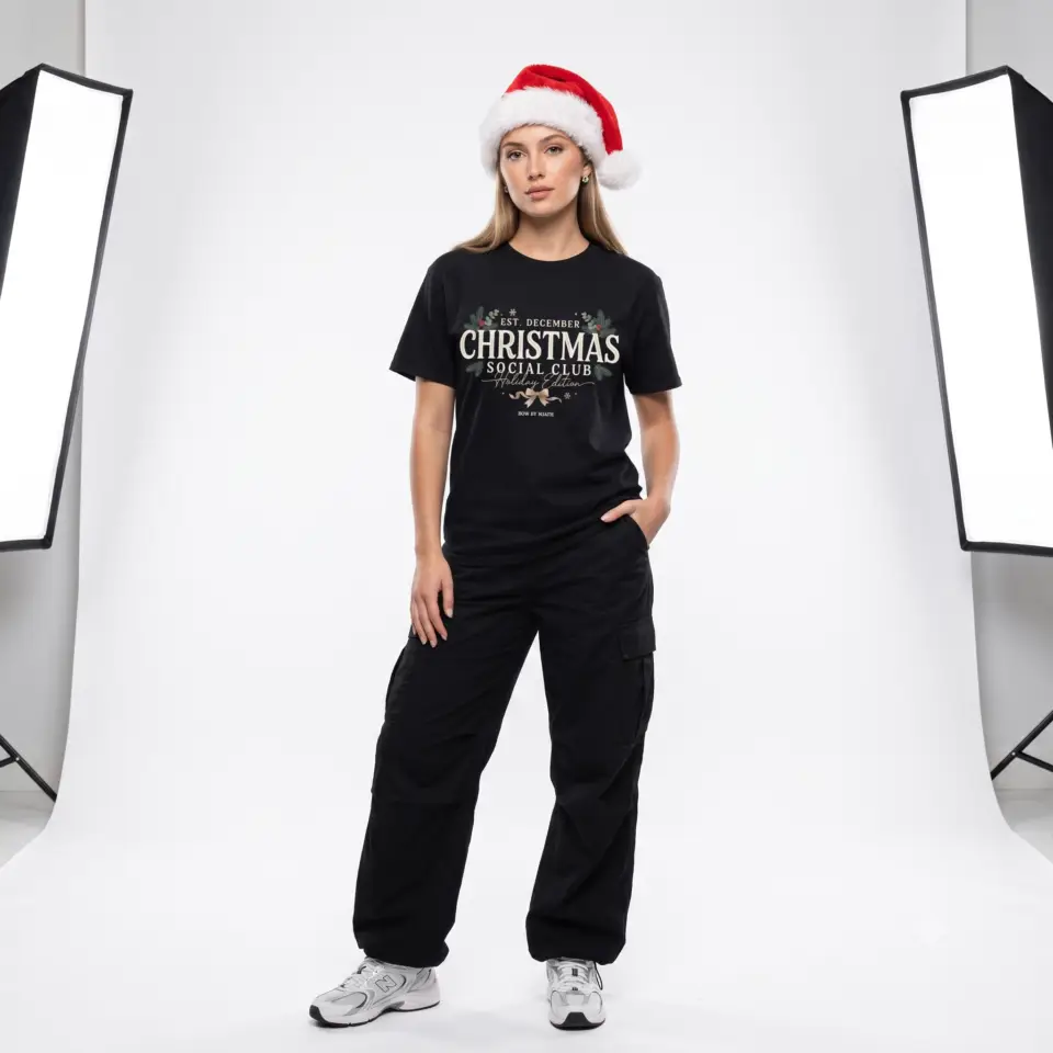 Christmas Social Club Holiday Edition Unisex Softstyle T-Shirt