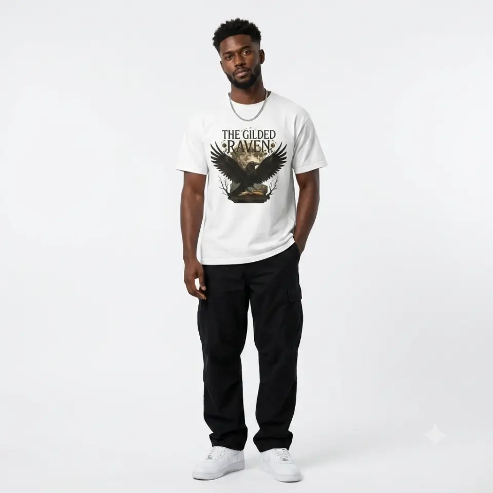 The Gilded Raven Unisex Streetwear T-Shirt