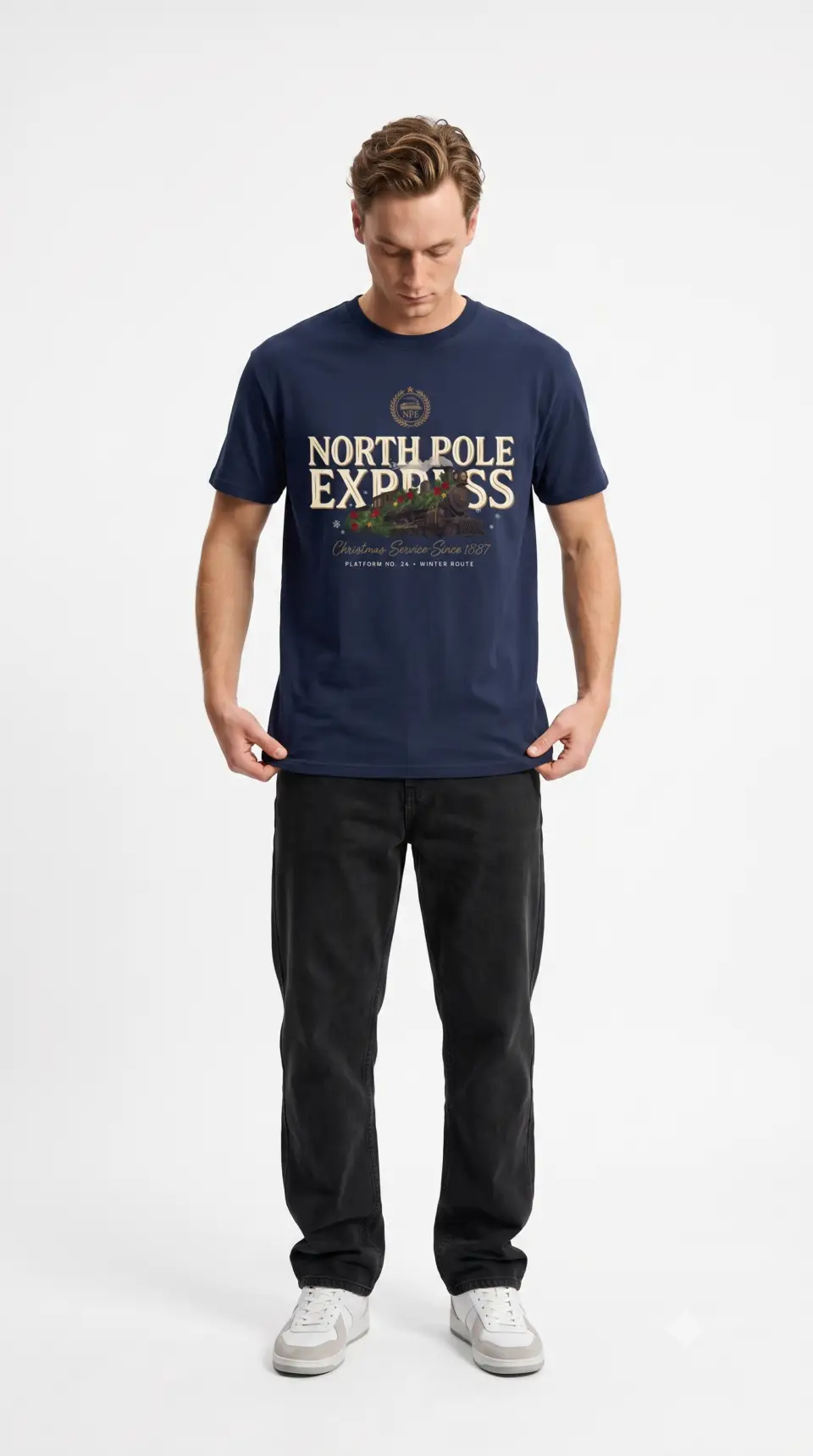 North Pole Express Christmas Unisex T-Shirt