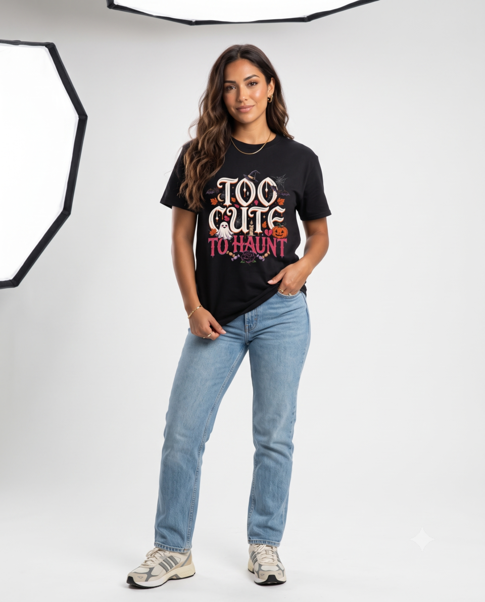 Too Cute To Haunt Halloween T-Shirt