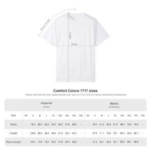 COMFORT COLOUR 1717 SIZE GUIDE