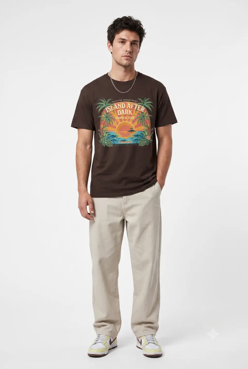Island After Dark Unisex Summer T-Shirt
