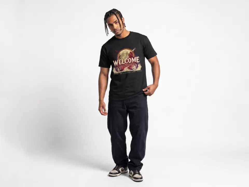 Welcome to the Night Halloween Unisex T-Shirt